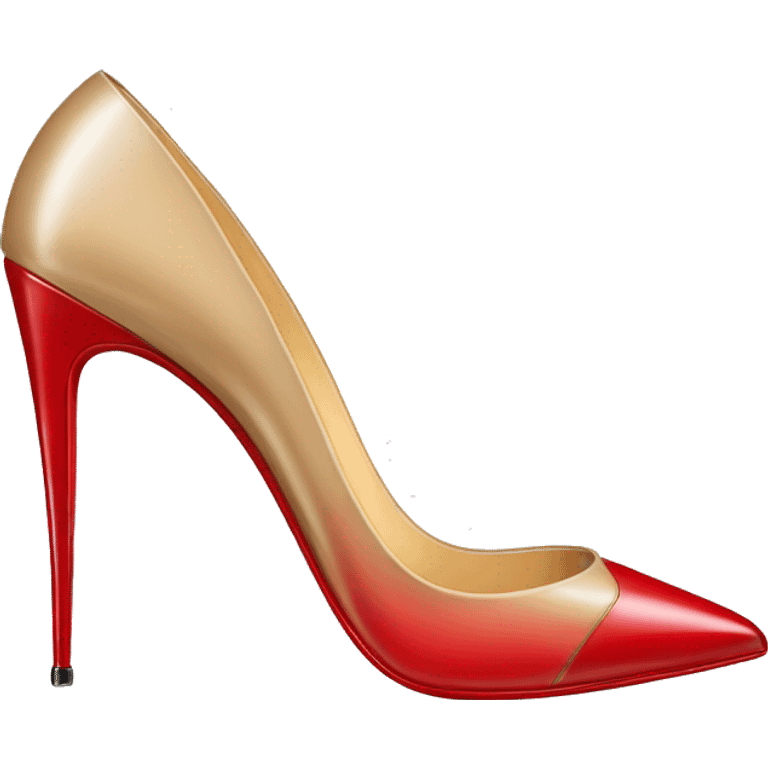 louboutin heel emoji