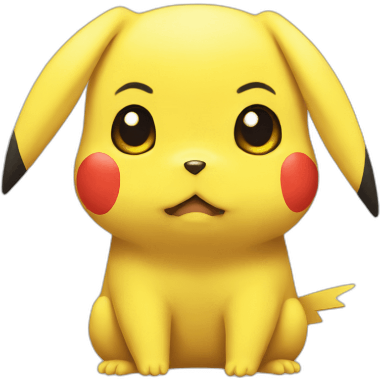 sad pikachu emoji