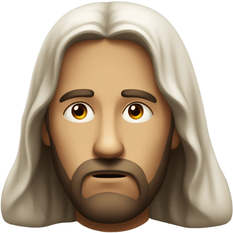 Sad Jesus  emoji