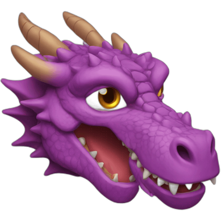 dragon three head emoji