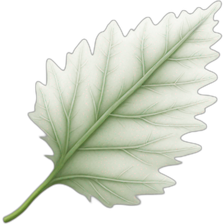 White leaf emoji