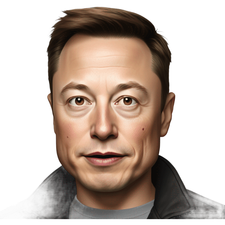 photorealistic elon musk emoji