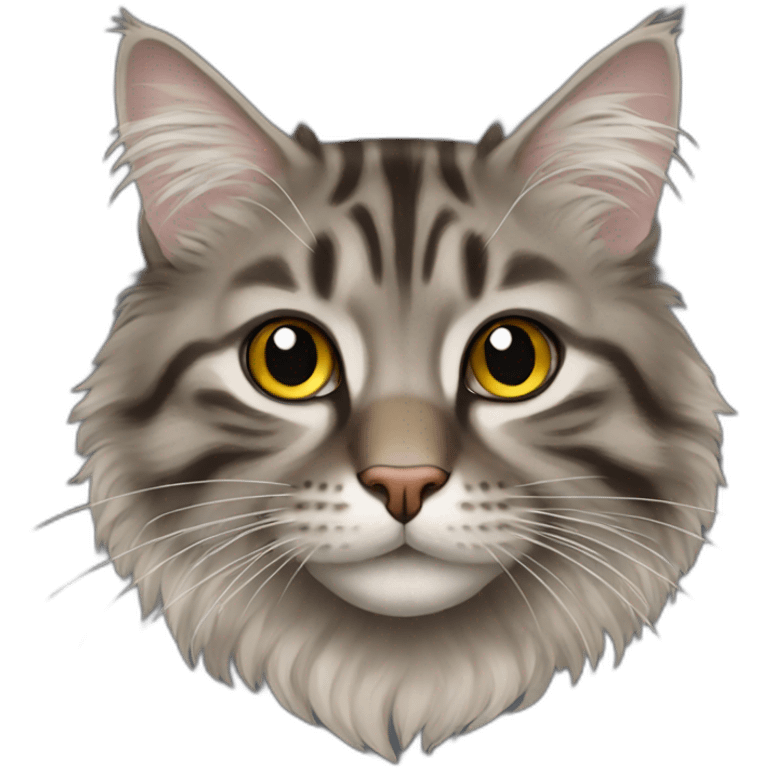 Maincoon cat emoji