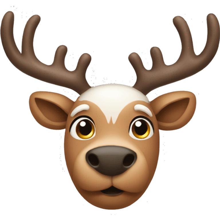 Reindeer emoji