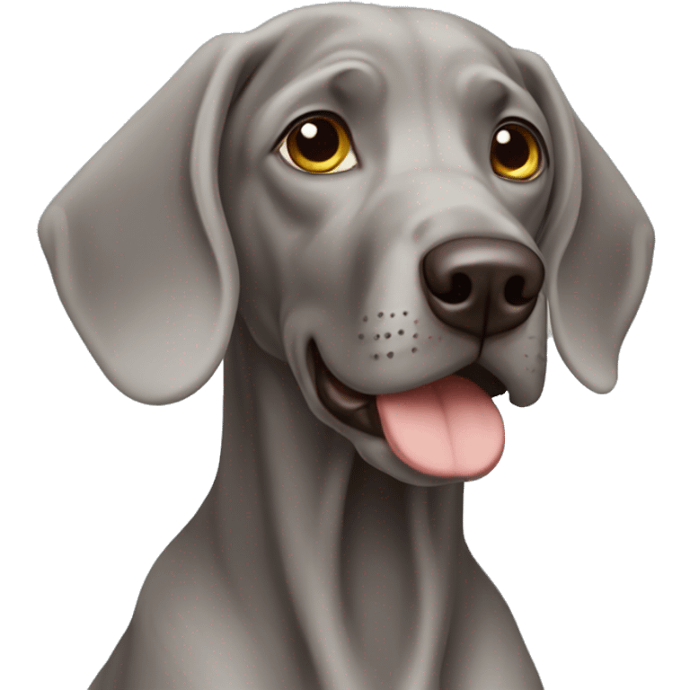 Weimaraner￼ emoji