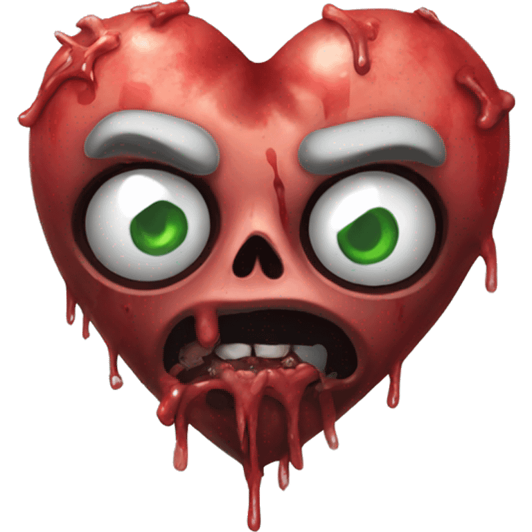 zombie heart realst emoji