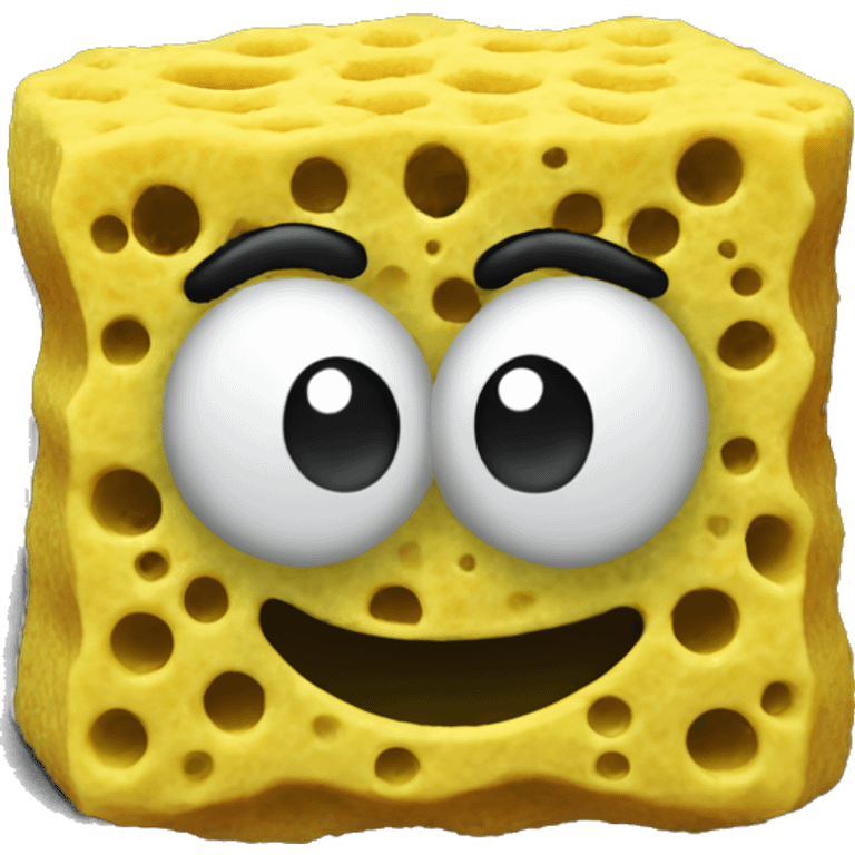 sponge on blackboard emoji