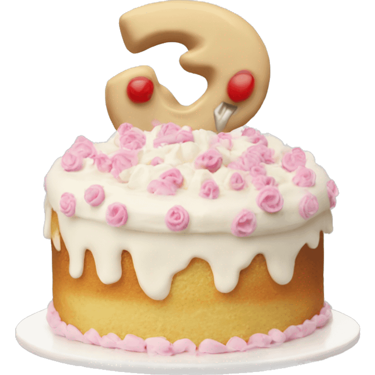 vanillga donate cake  emoji