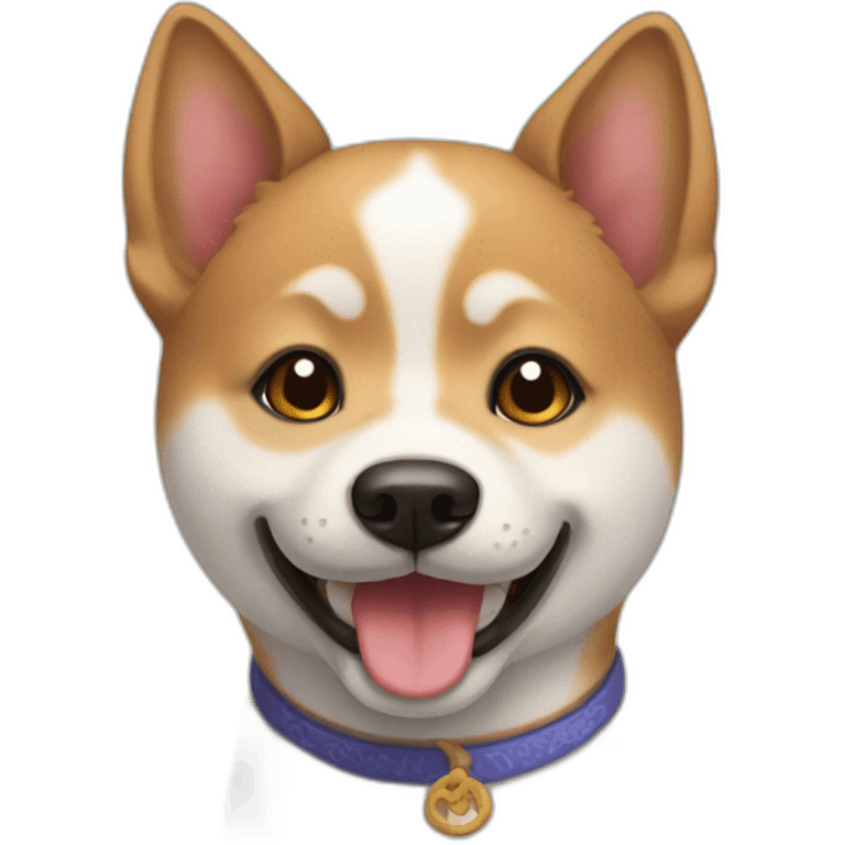 happy chinese shibu emoji