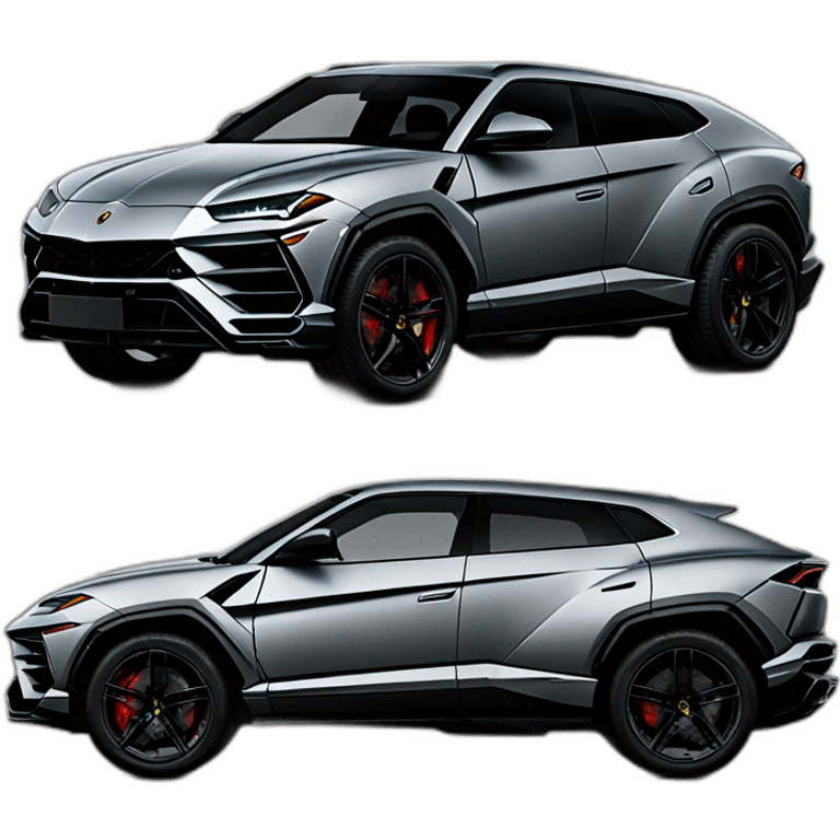 Lamborghini urus grey colour emoji