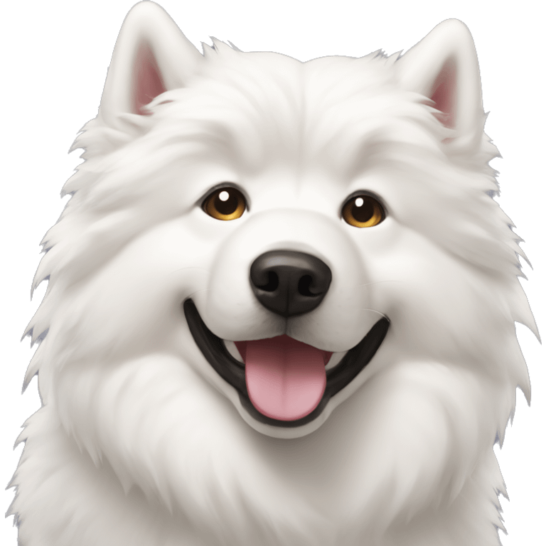 Perro samoyedo  emoji