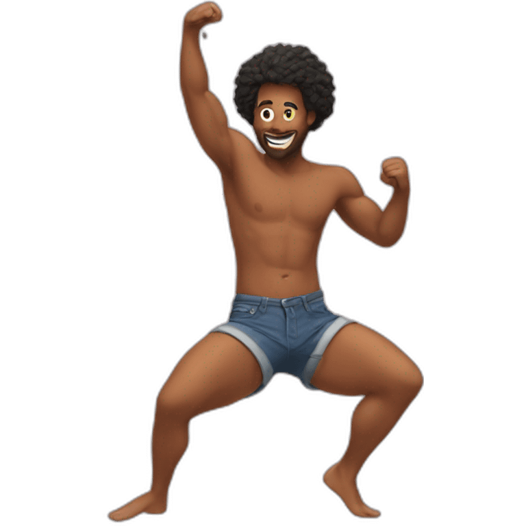 Butt dance emoji