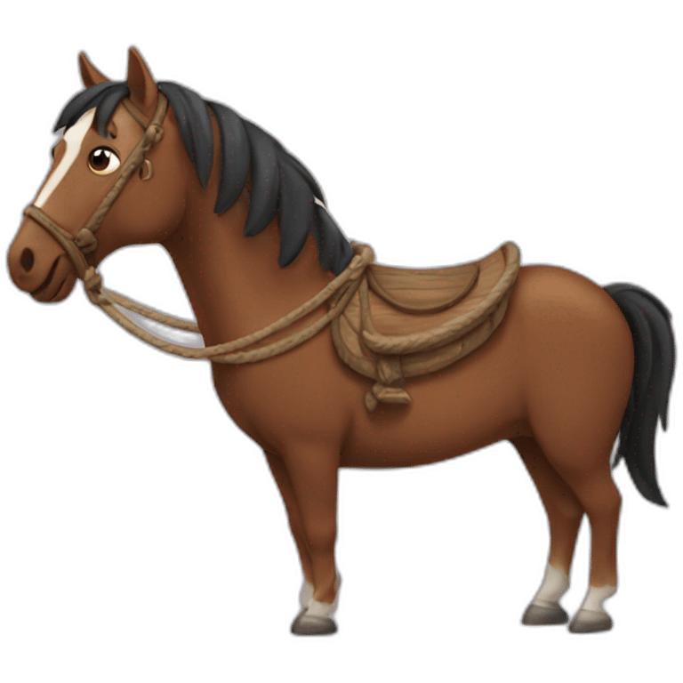 Hors-on-a-boat emoji