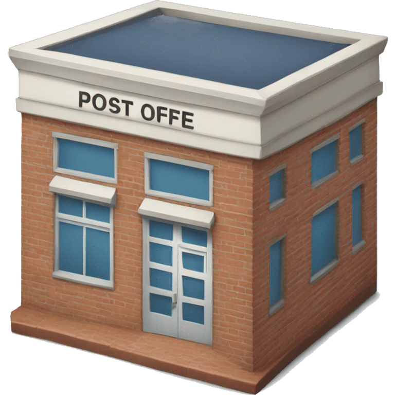  Run down POST OFFICE emoji