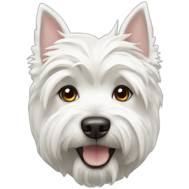 west highland white terrier emoji