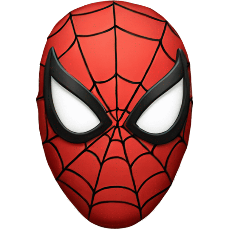 Spiderman mask on  emoji