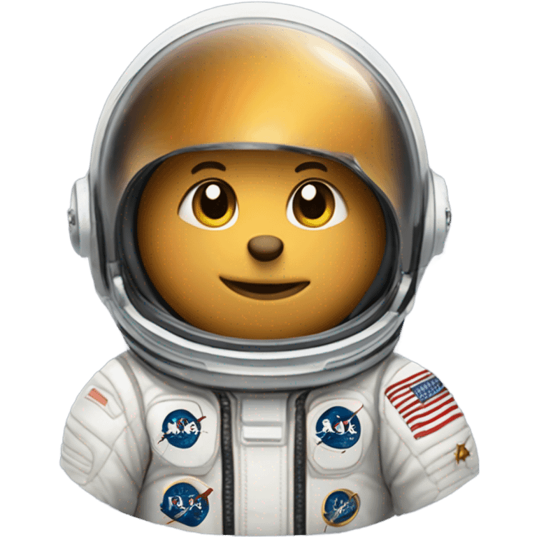 Oso astronauta  emoji