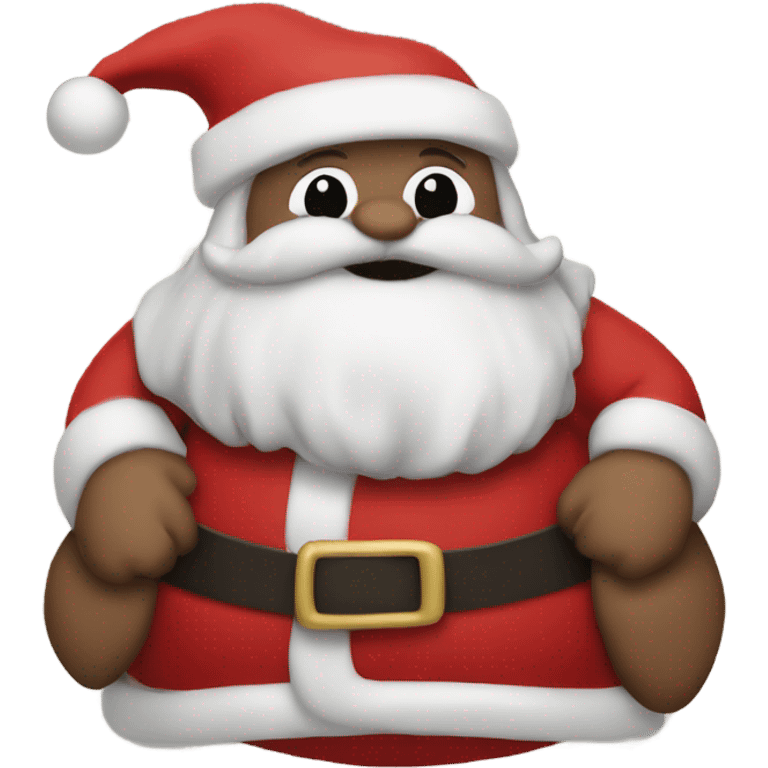 santa belly emoji