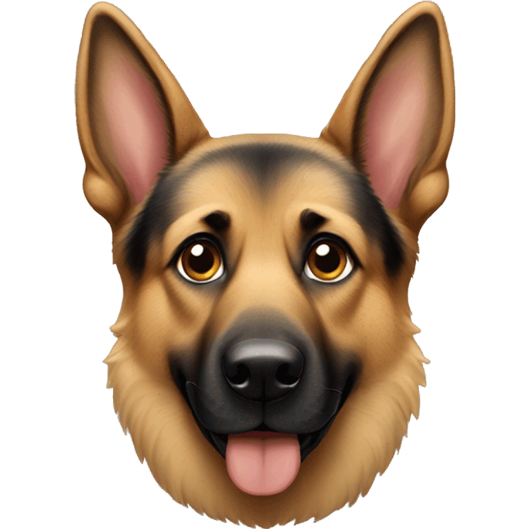 German Shepard emoji