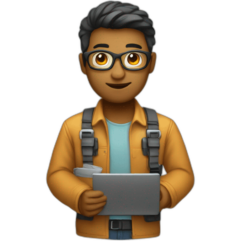 web developer smart emoji