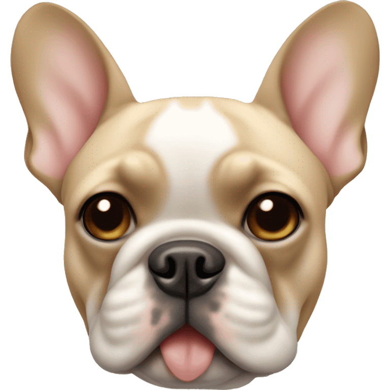 Beige French bulldog emoji