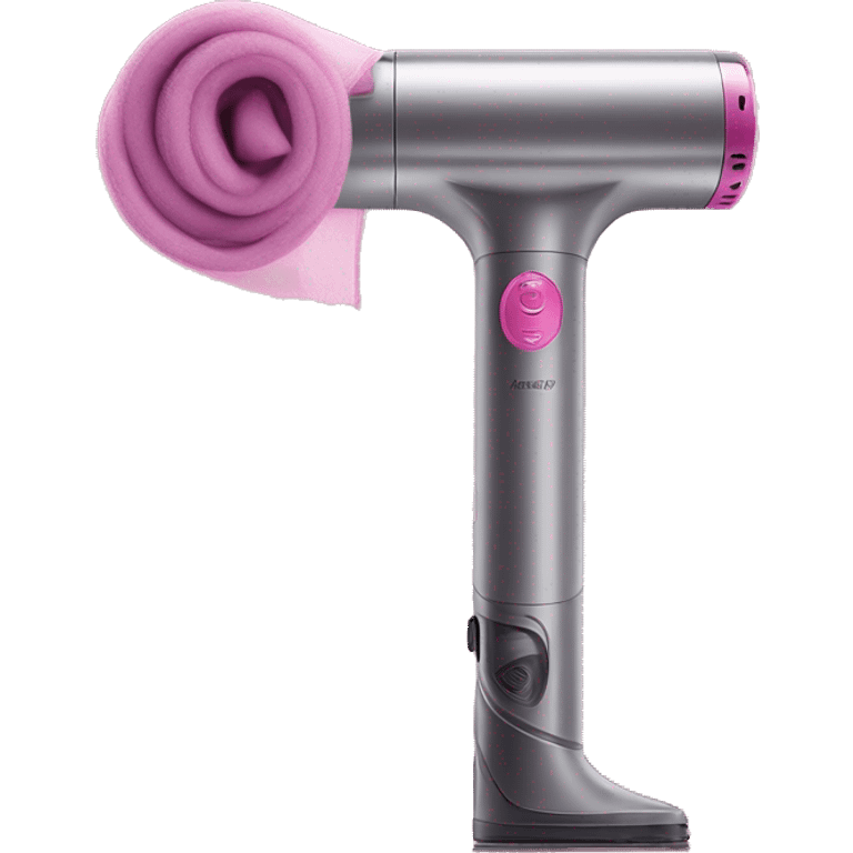 pink dyson airwrap  emoji