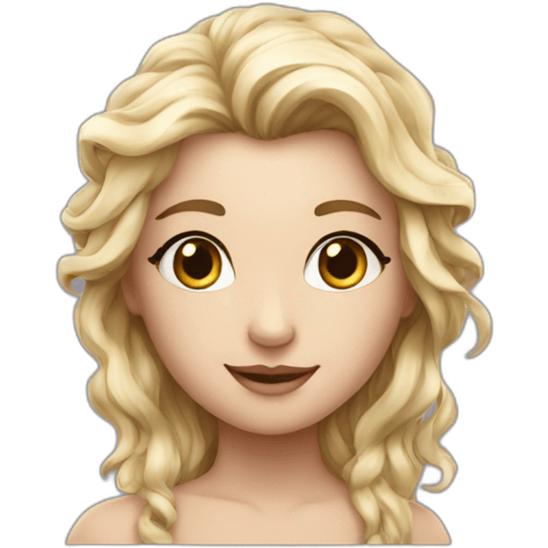 Fée avec une queue de sirène emoji