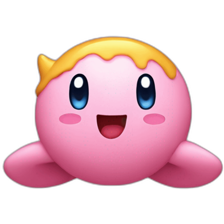 kirby-hopping emoji