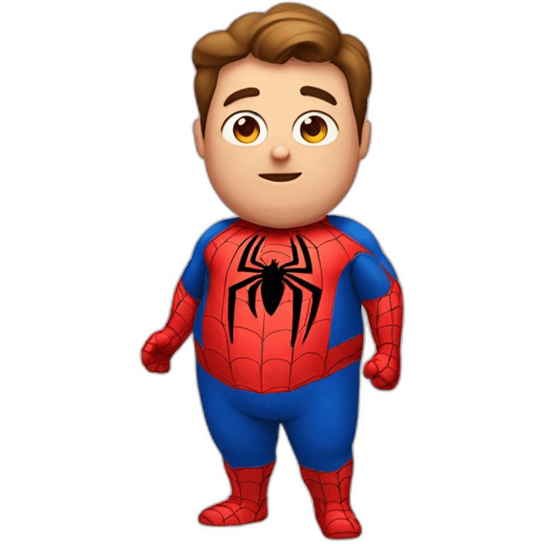 fat spiderman emoji