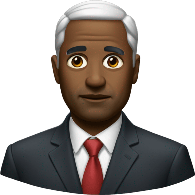 politic photorealistic serious emoji