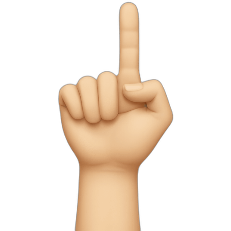 hand making L sign with finger and thumb emoji