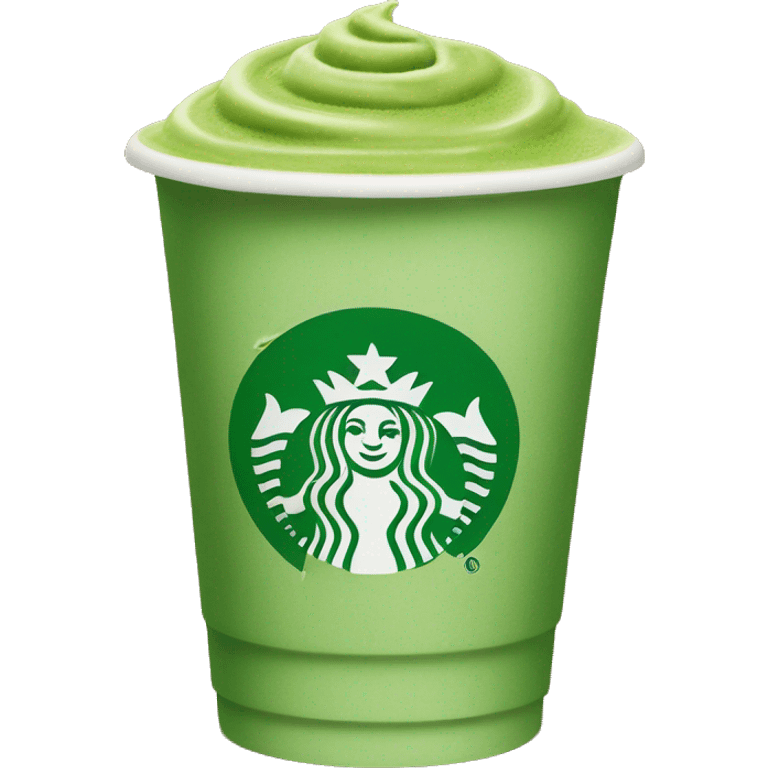 Starbucks matcha latte emoji