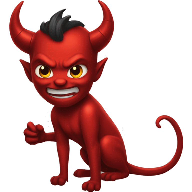 little devil emoji