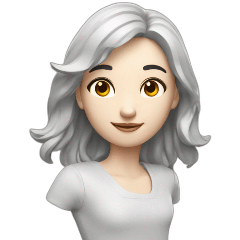 create for me a beautiful interface illustrations of 3D character emoji