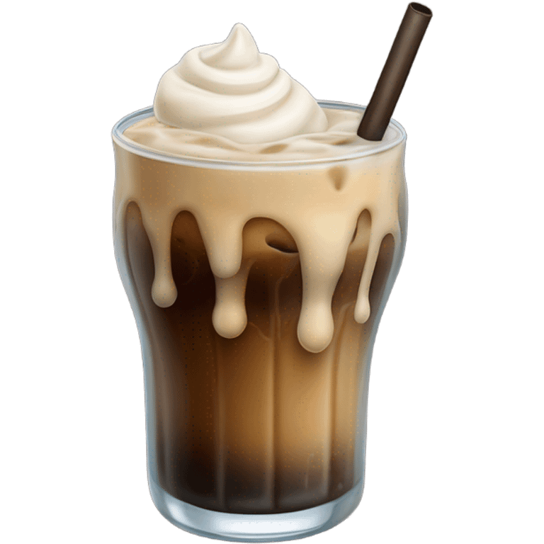 Ice coffee  emoji