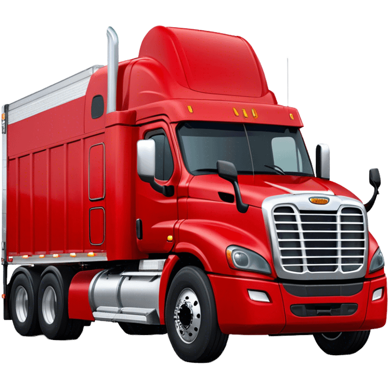 Cattle Truck - Freightliner Cascadia (Model Year: 2021) (Iconic colour: Red) emoji