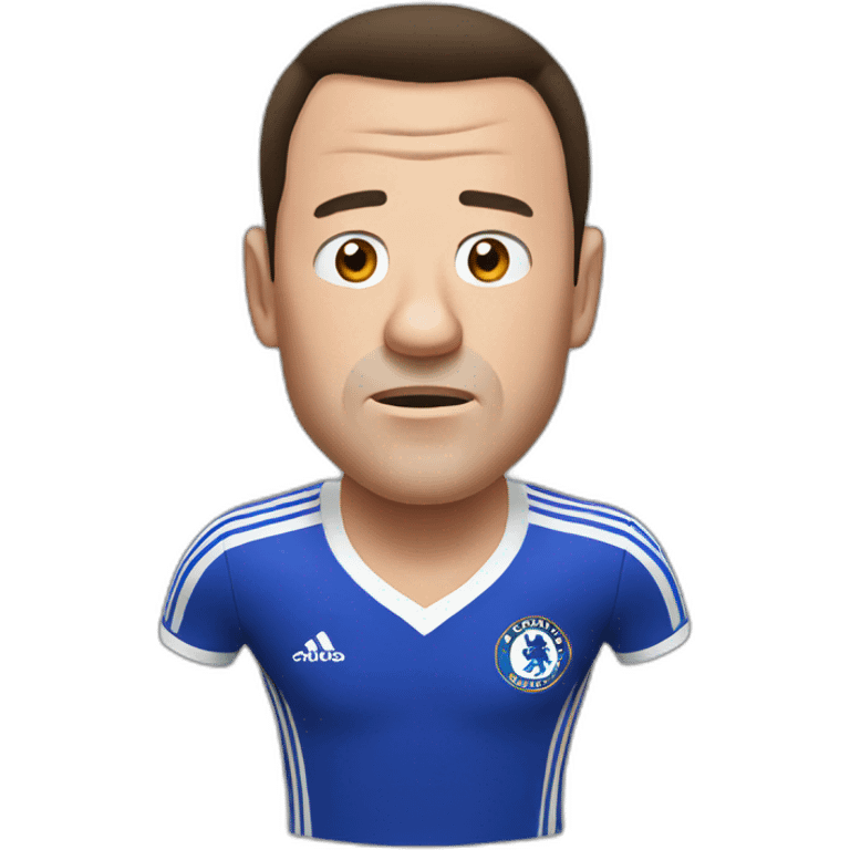 john terry sweating at opponent emoji