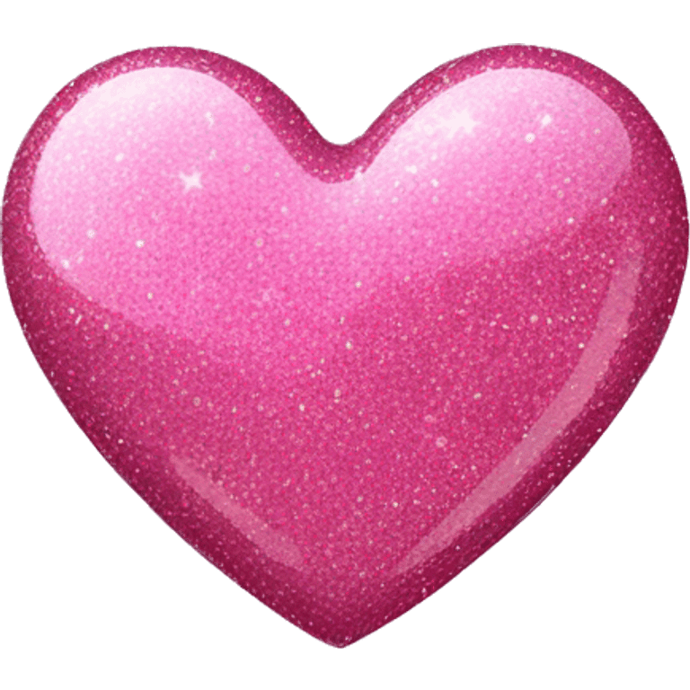 pink heart with glitter emoji