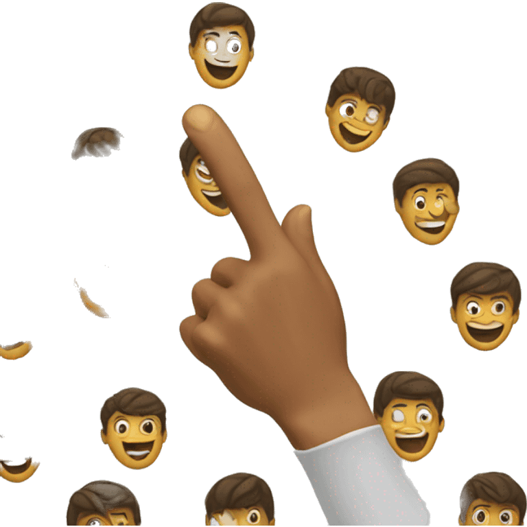 A person Pointing and laughing emoji