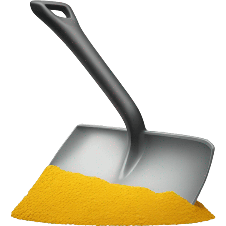 Plastic shovel  emoji