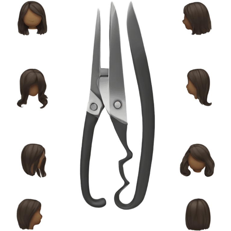 Hair scissors  emoji