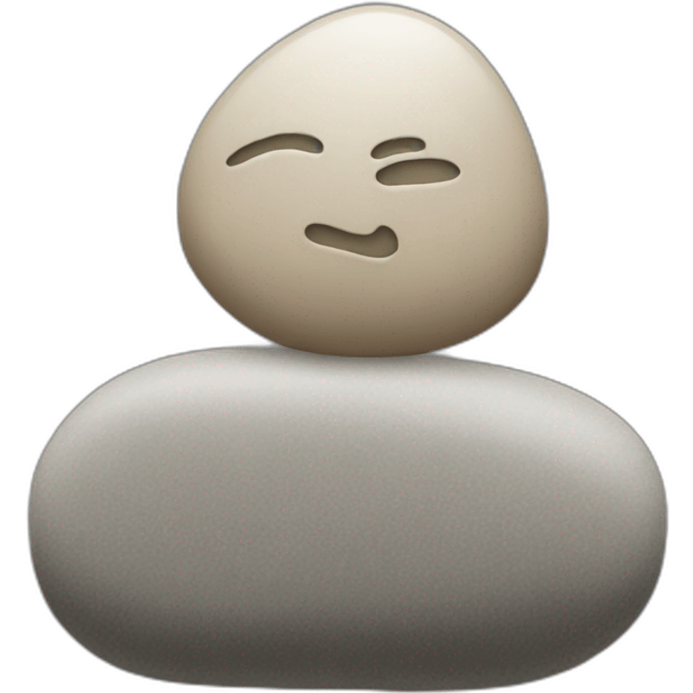 pebble emoji