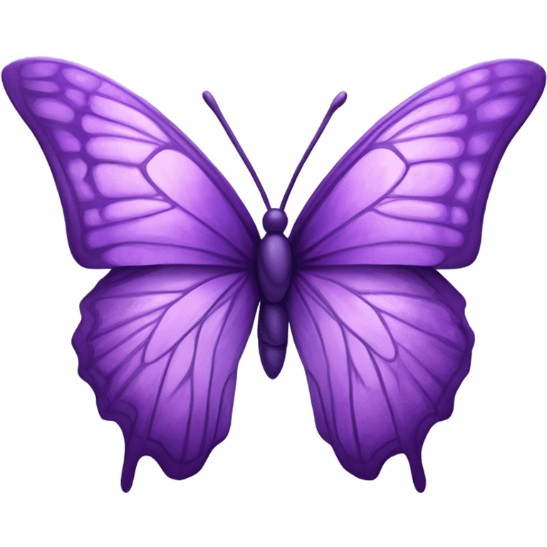 purple butterfly sub badges emoji