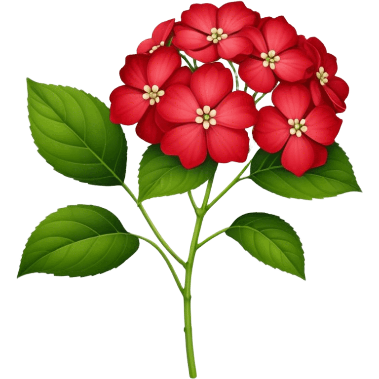 hortensia red emoji