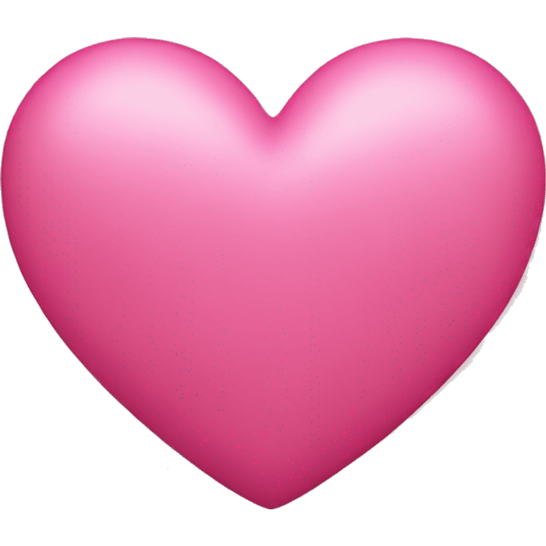 Pink heart  emoji