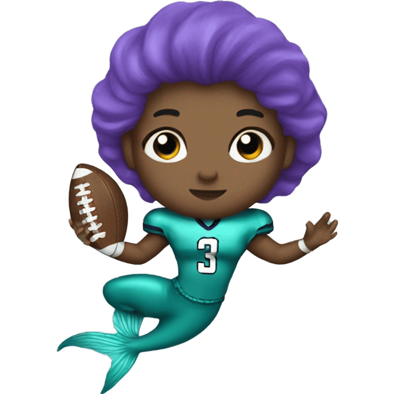 mermaid football emoji