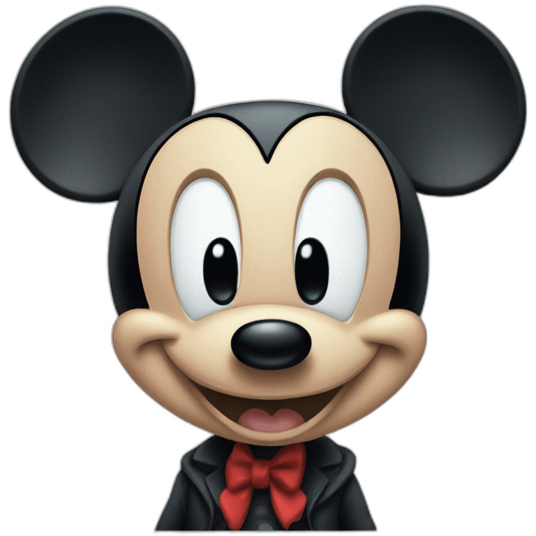 horror mickey mouse w emoji