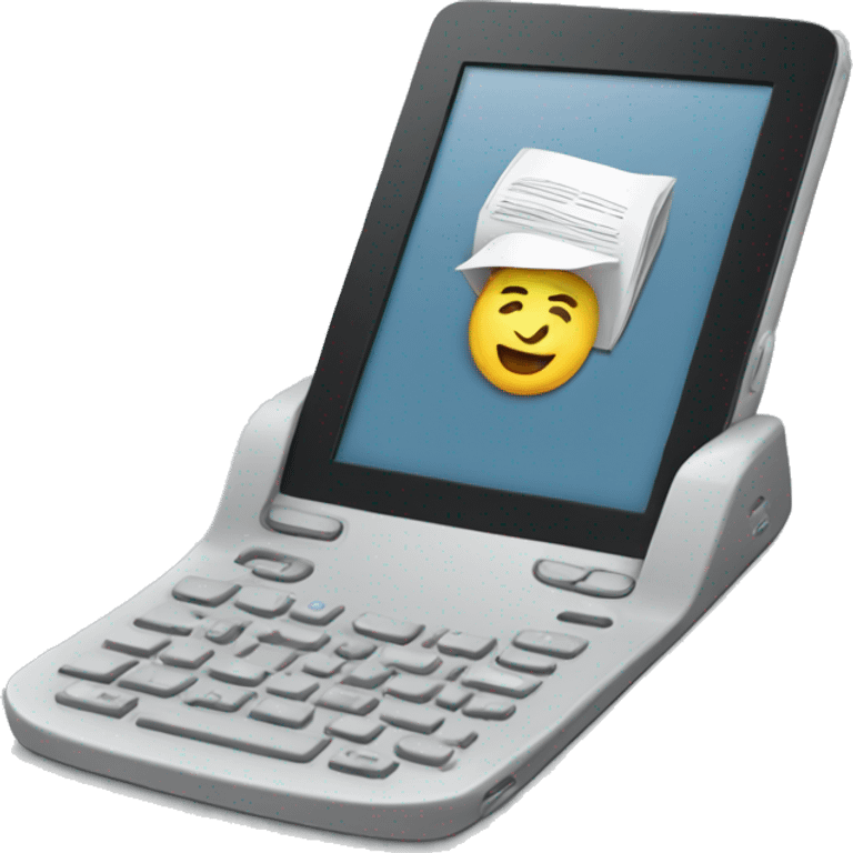 Electronic e-reader  emoji