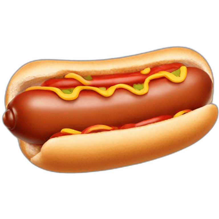 Hotdog dachshund emoji