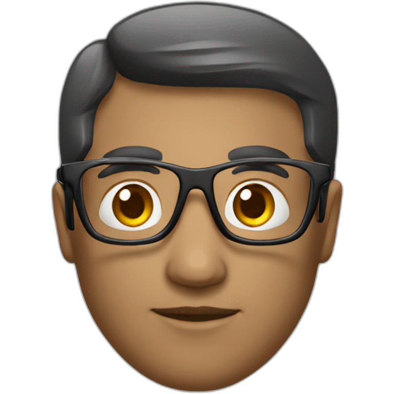 information technology developer men glasses emoji